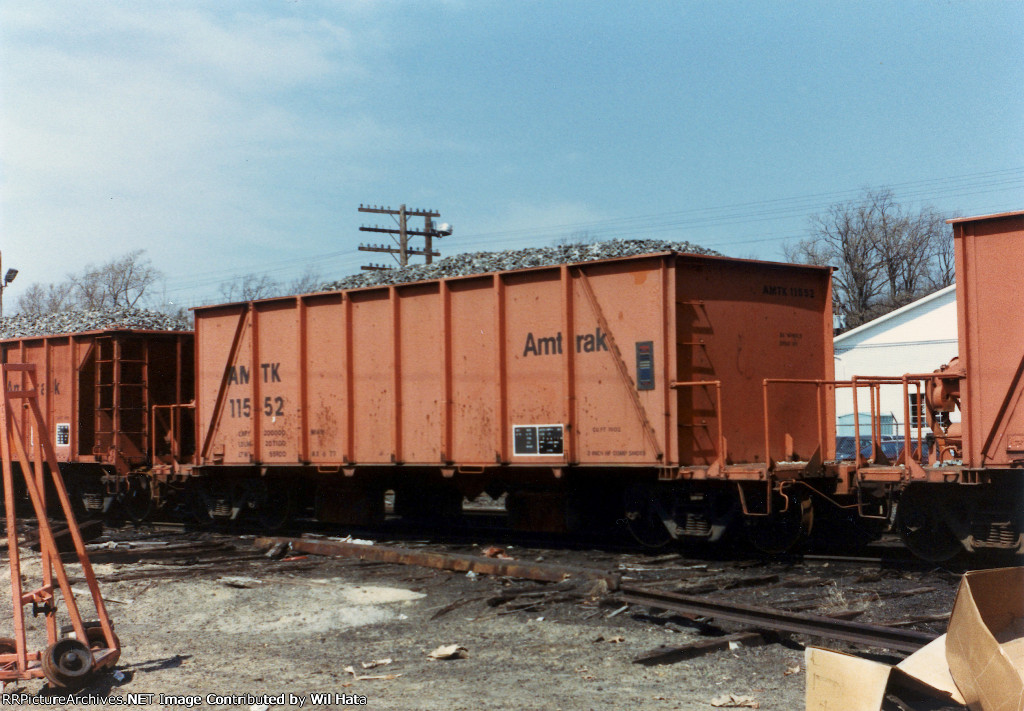 Amtrak Ballast Hopper 11552